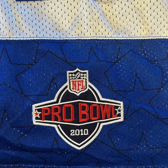 Aaron Rodgers 2010 Pro Bowl NFL Green Bay Packers Reebok Jersey Size 48 All Star - Picture 6 of 9